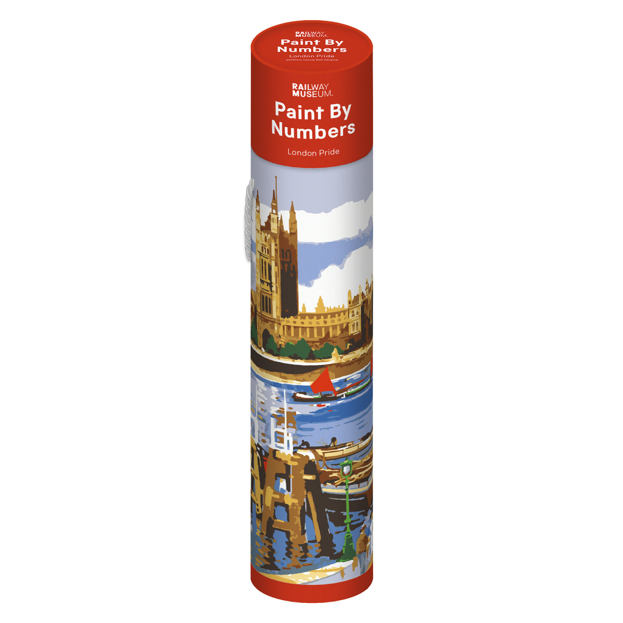 PRE-ORDER - Railway Museum Paint by Numbers Tube - London Pride