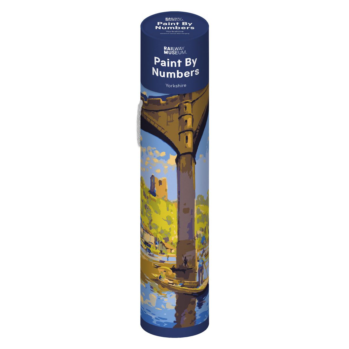 PRE-ORDER - Railway Museum Paint by Numbers Tube - Yorkshire