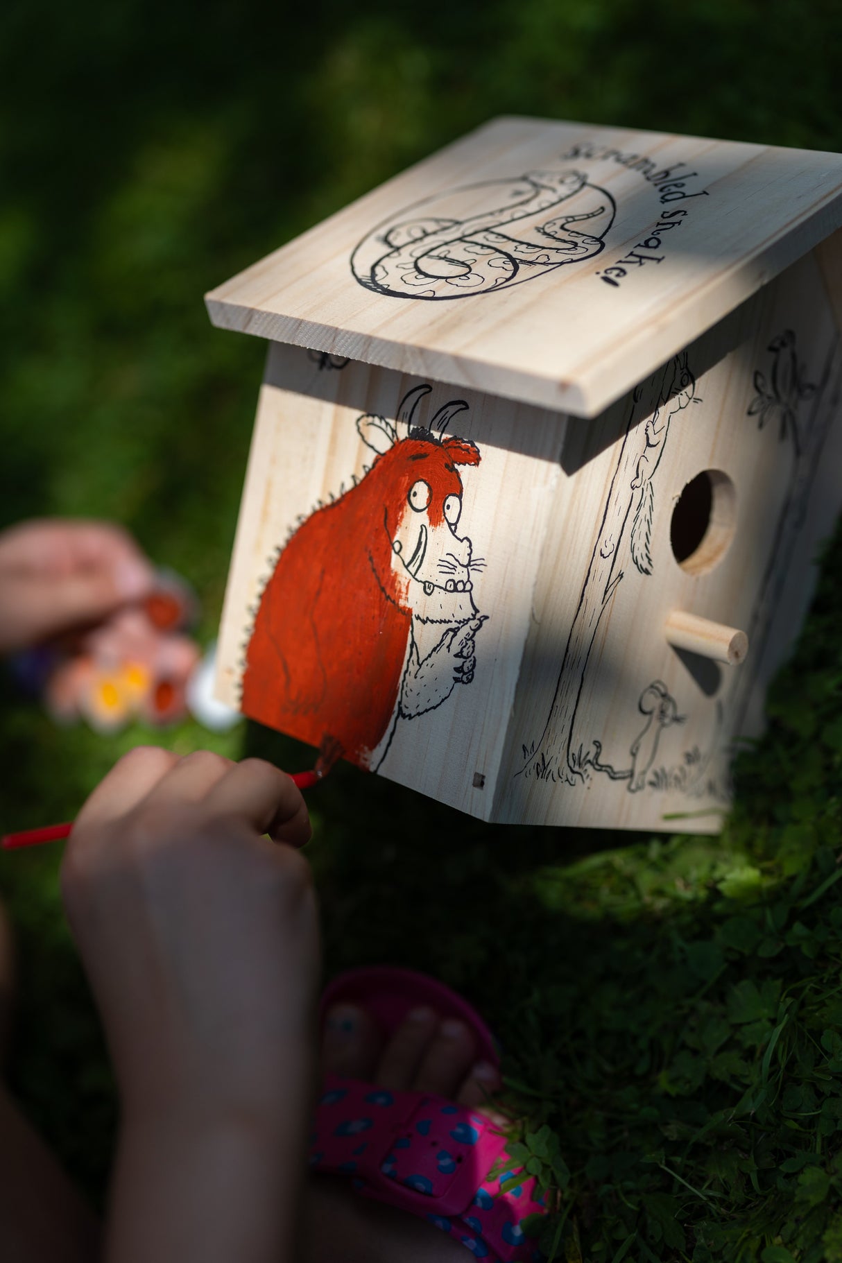 The Gruffalo Paint Your Own Bird House