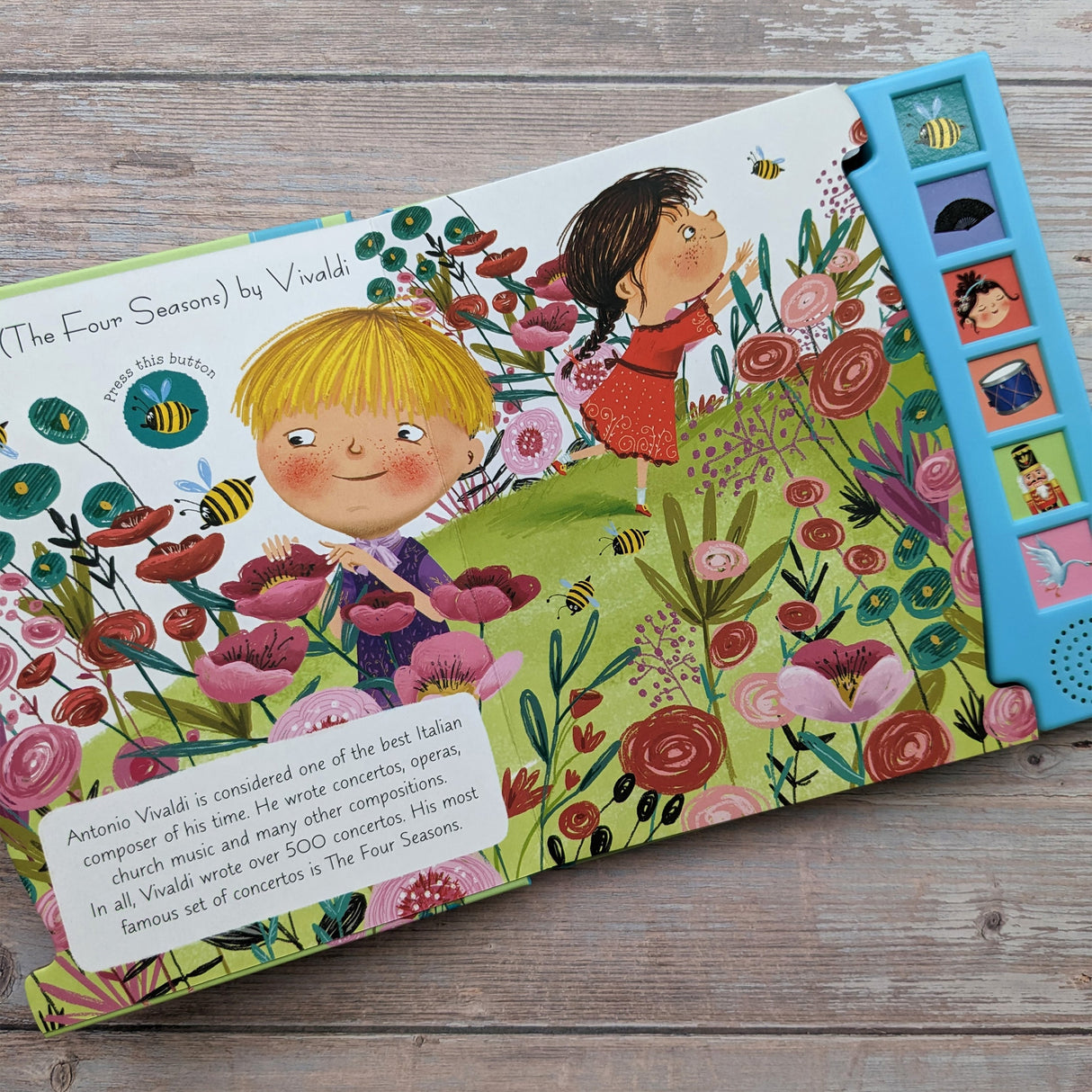 Classical Melodies - Children's 6 Button Sound Book