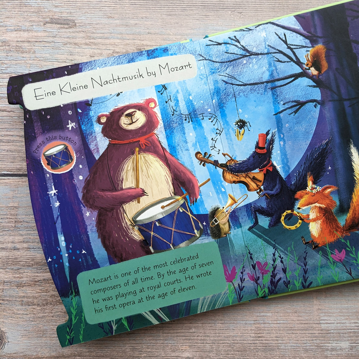 Classical Melodies - Children's 6 Button Sound Book