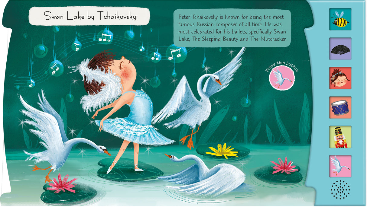 Classical Melodies - Children's 6 Button Sound Book