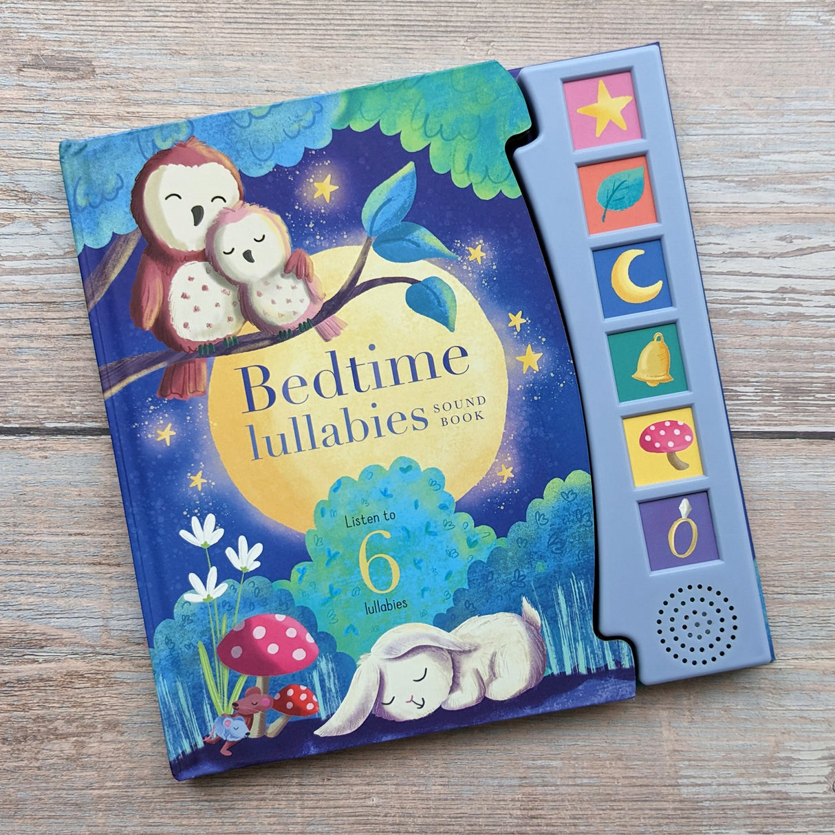Bedtime Lullabies - Children's 6 Button Sound Book