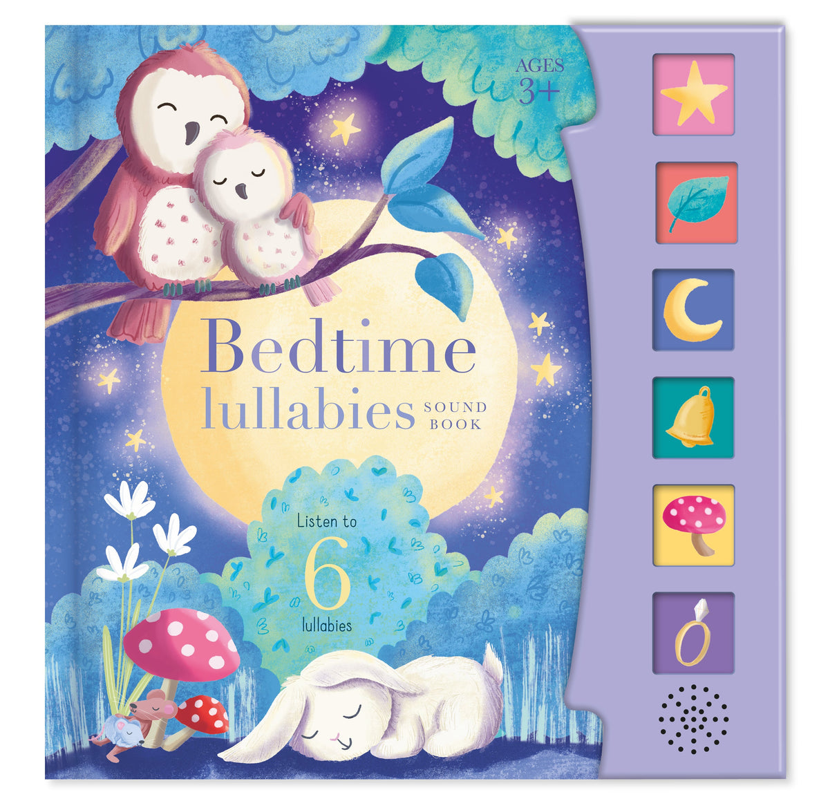 Bedtime Lullabies - Children's 6 Button Sound Book
