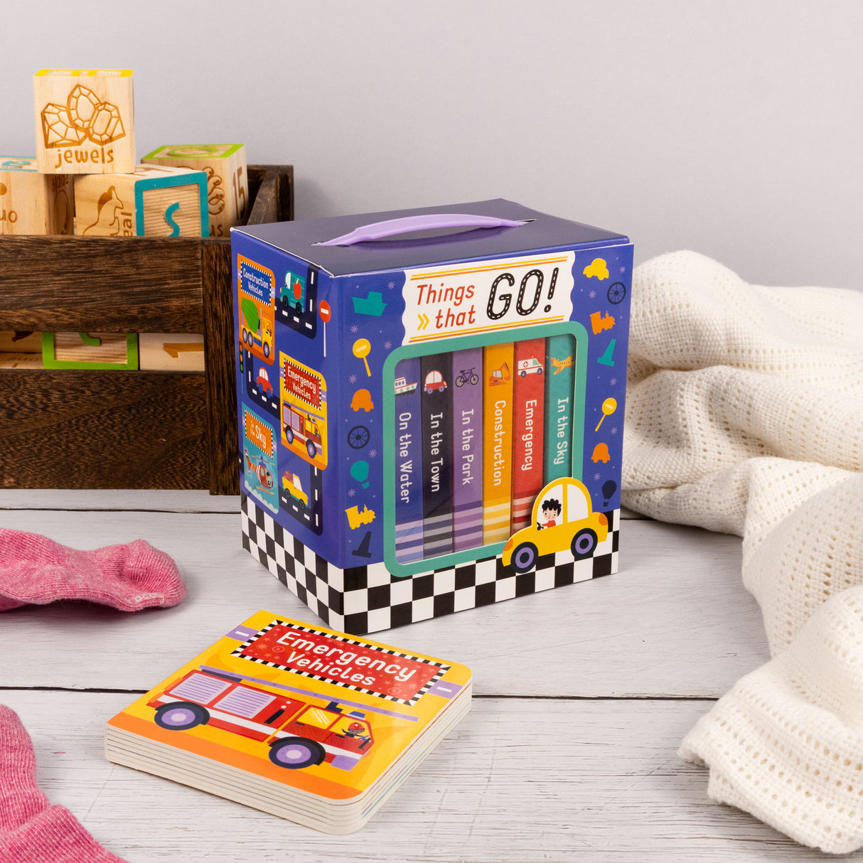 Things That Go – Box Set of 6 Mini Board Books
