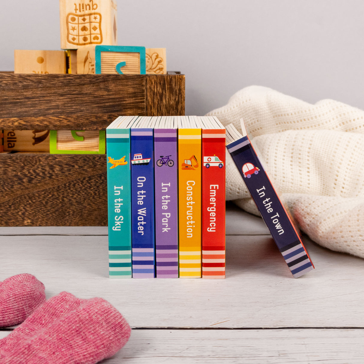 Things That Go – Box Set of 6 Mini Board Books