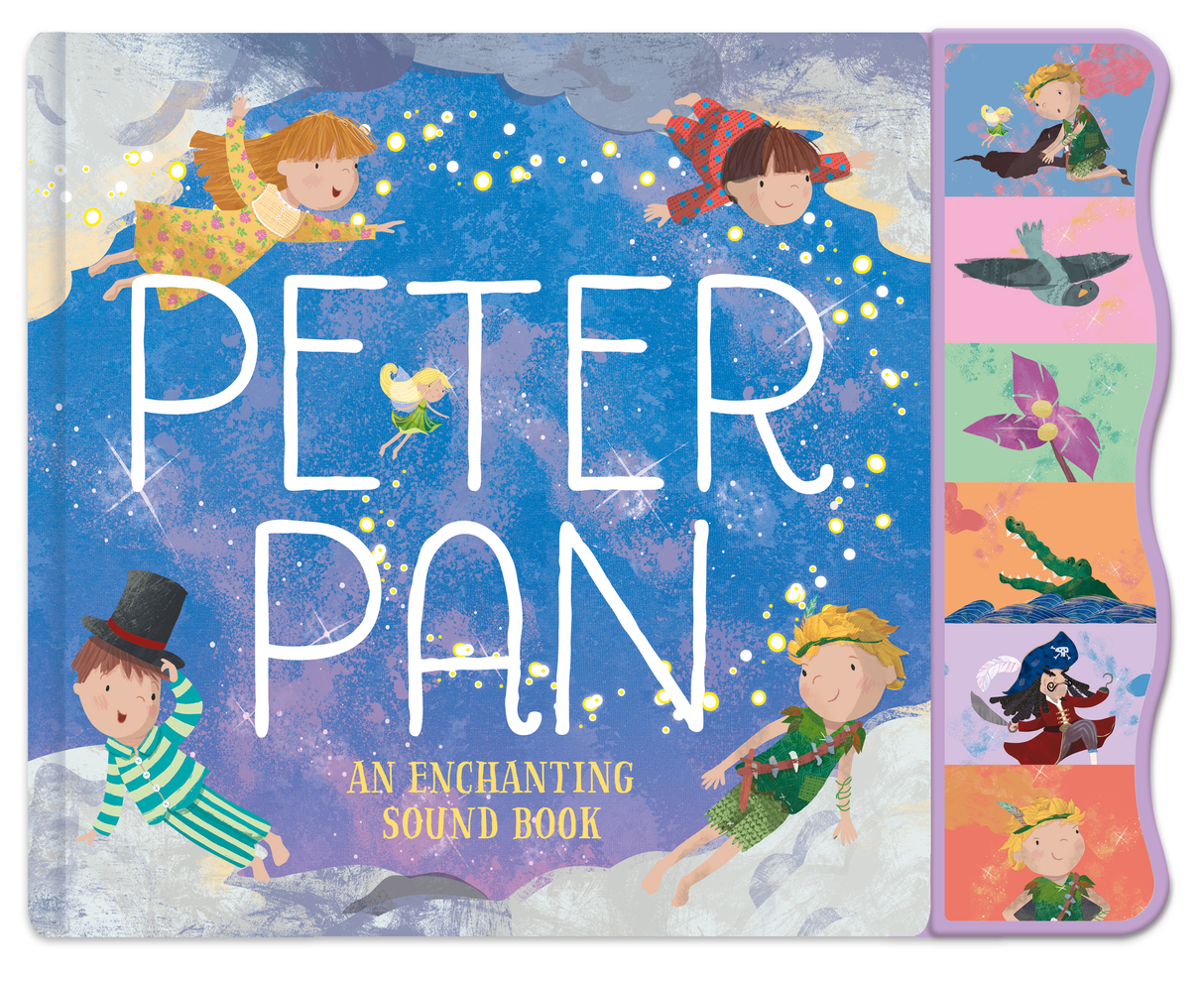 Peter Pan Fairy Tale Sound Book - 6 Enchanting Sound Buttons To Press And Play