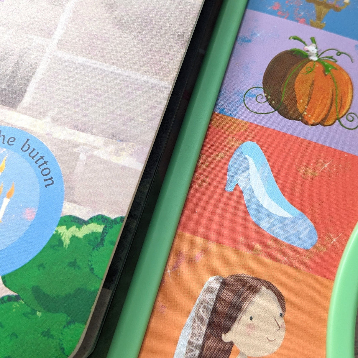 Cinderella Fairy Tale Sound Book - 6 Enchanting Sound Buttons To Press And Play