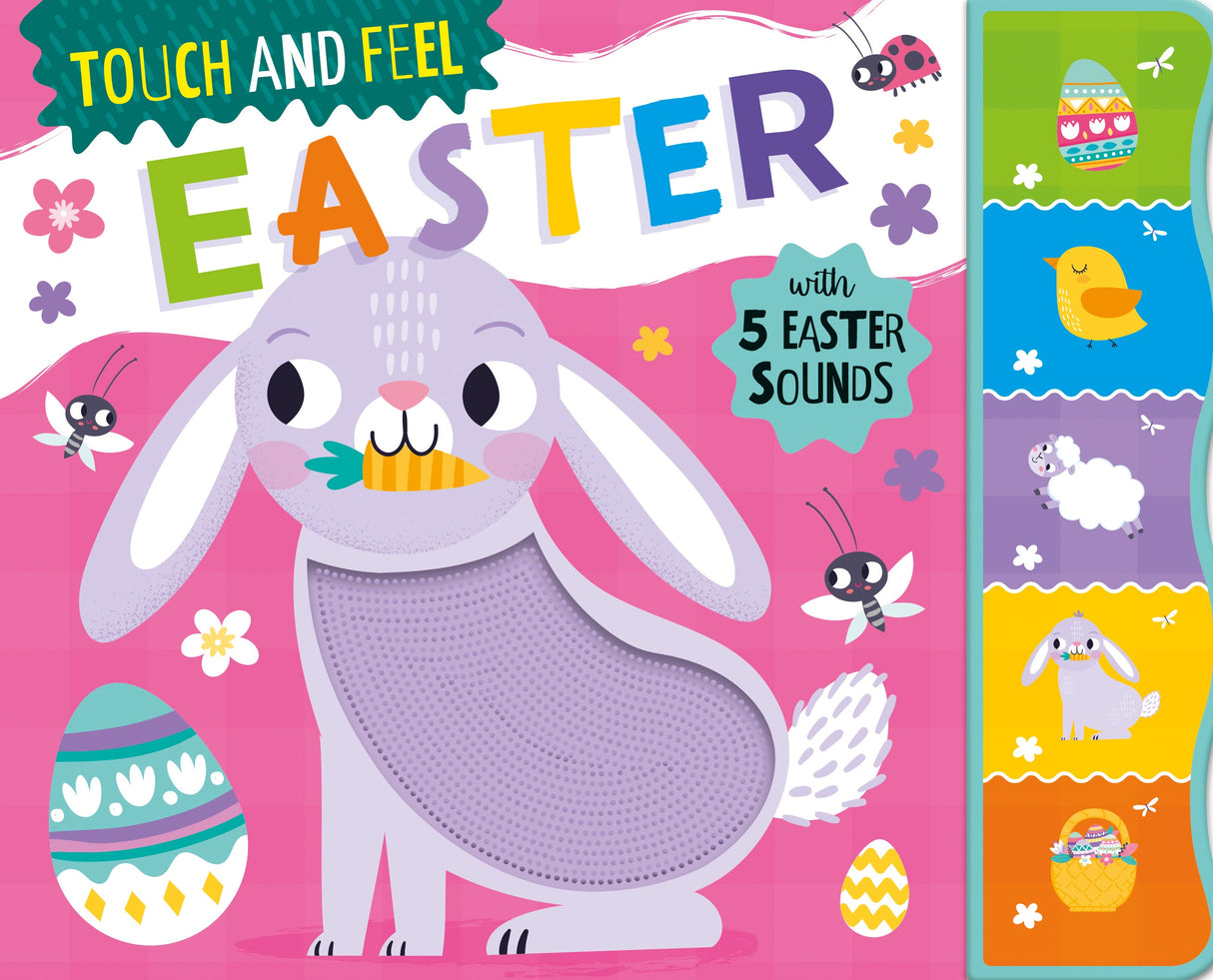 Touch & Feel Easter Silicone Sound Book - 3+