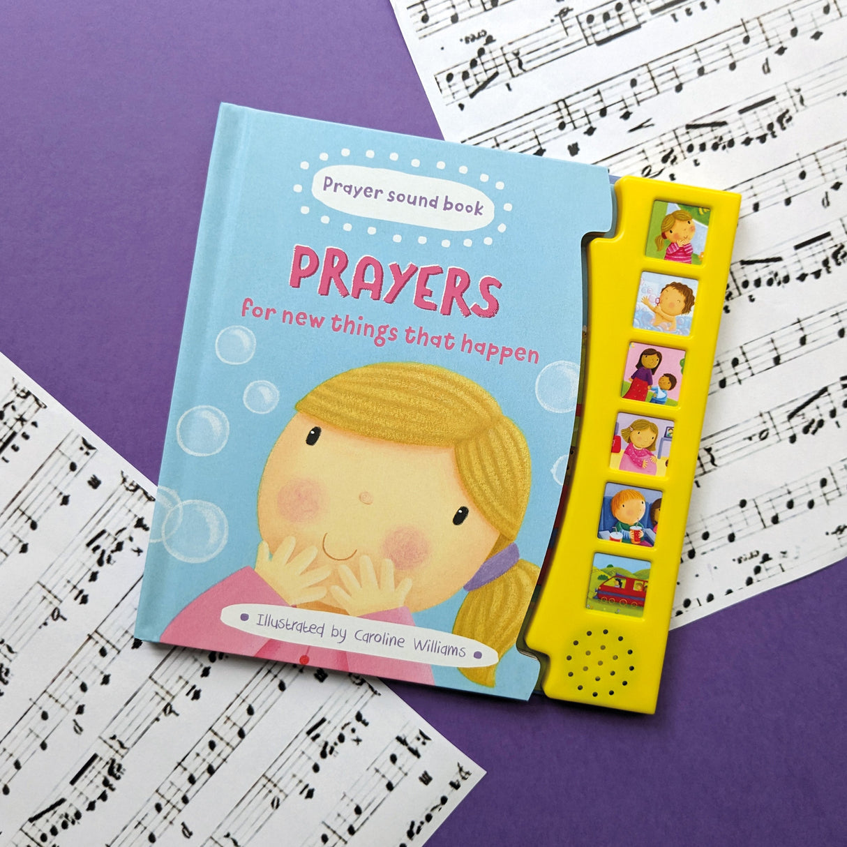 Prayers For Things That Happen - Children's 6 Button Sound Book