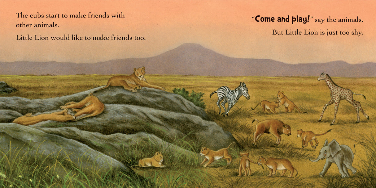 Shy Little Lion - Children’s Picture Book