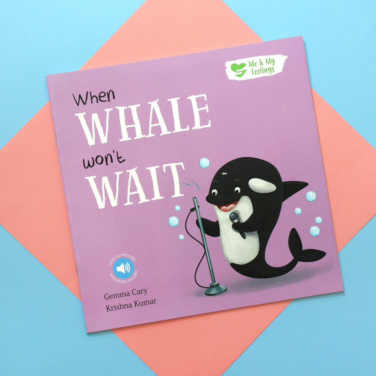 When Whale Won't Wait - Me And My Feelings Children's Paperback Book