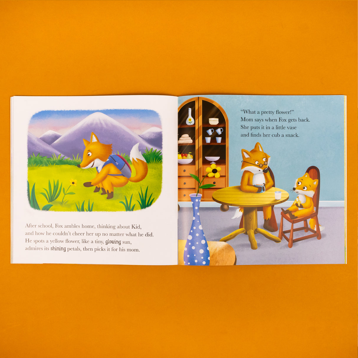 When Fox Feels Happy - Me And My Feelings Children's Paperback Book