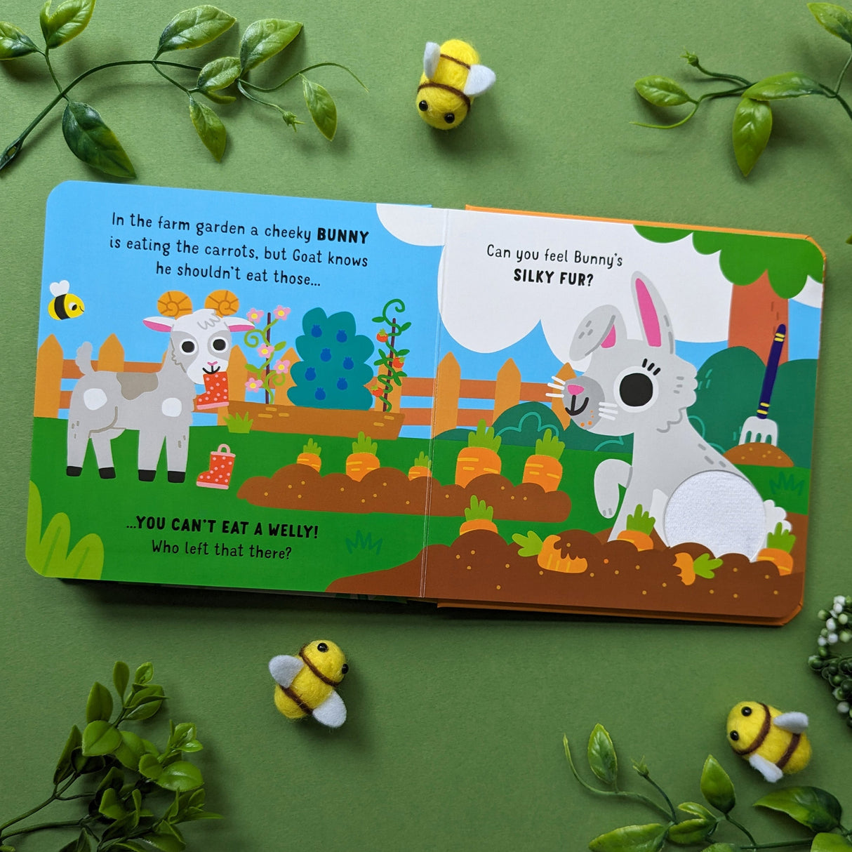 Goat's Garden - Children’s Touch and Feel Book