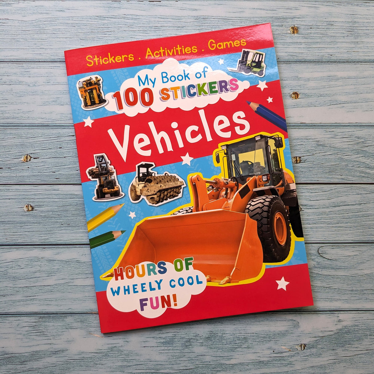 My Book Of 100 Stickers - Vehicles