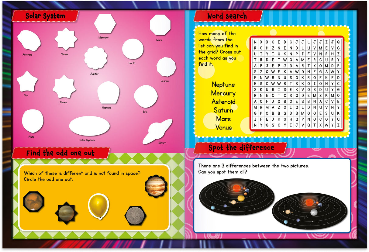 My Book Of 100 Stickers - Space