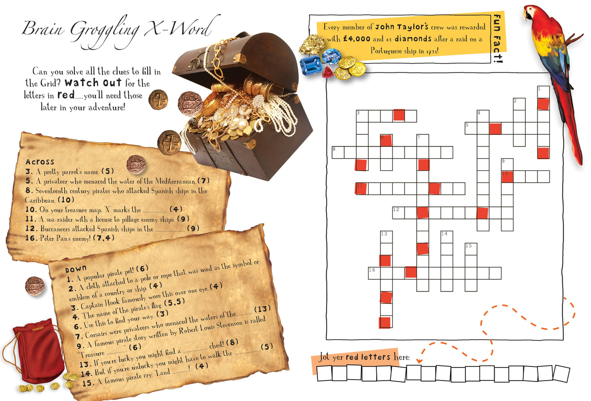 Discover Pirates Sticker Book - Find, Stick and Learn