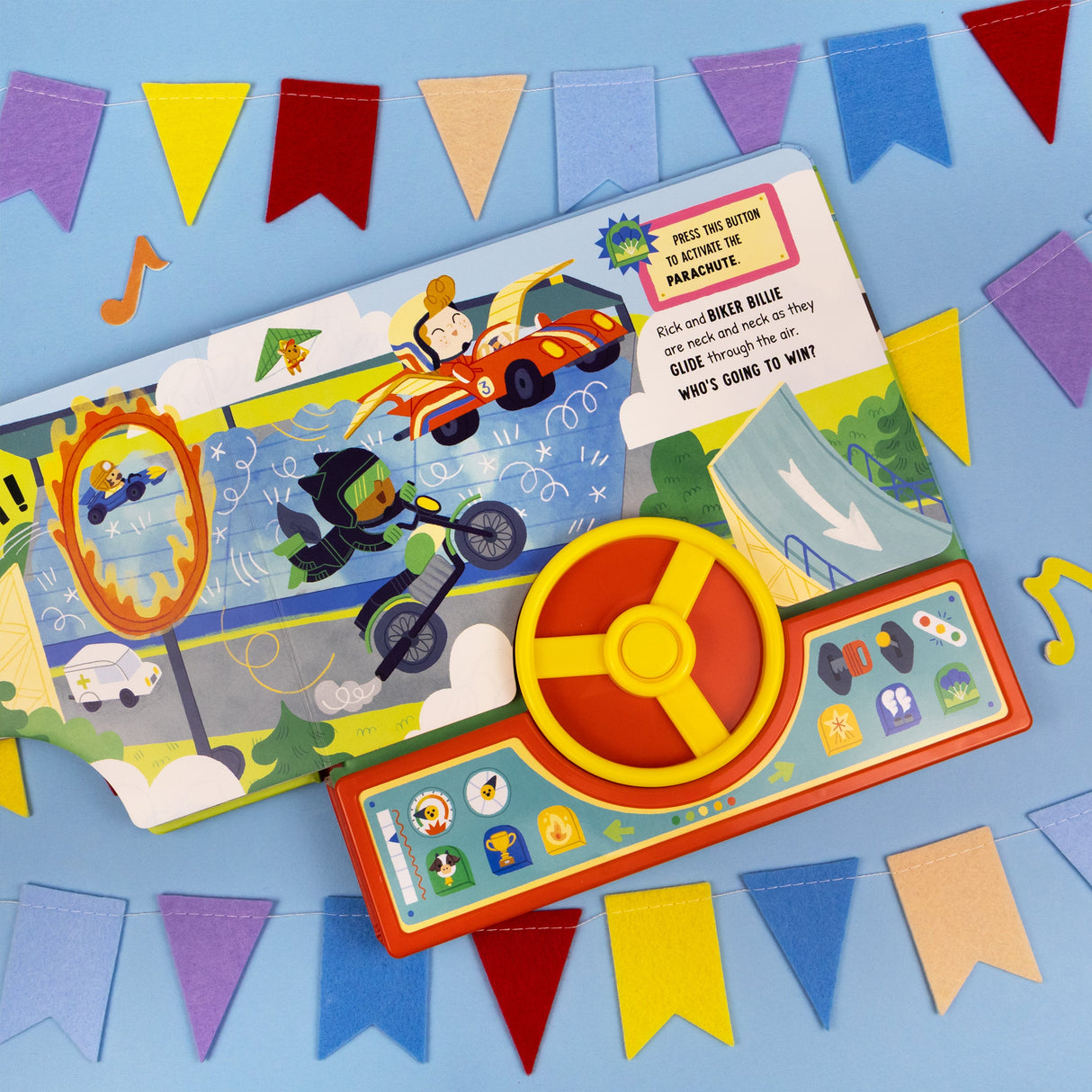 Get Set, Go! Race Car Rally Children’s Sound Book