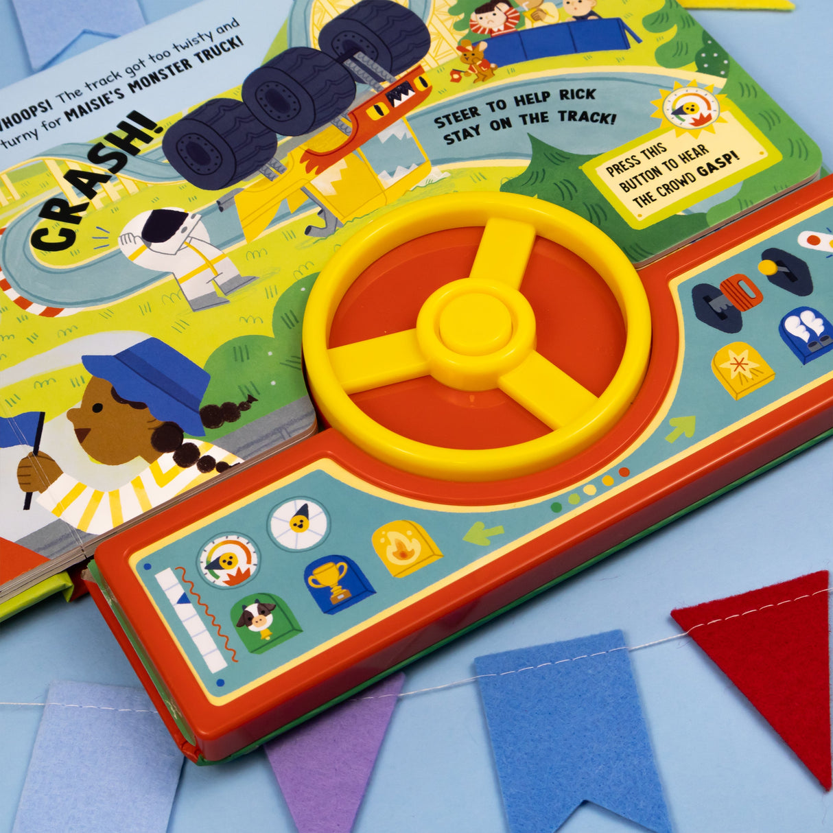 Get Set, Go! Race Car Rally Children’s Sound Book