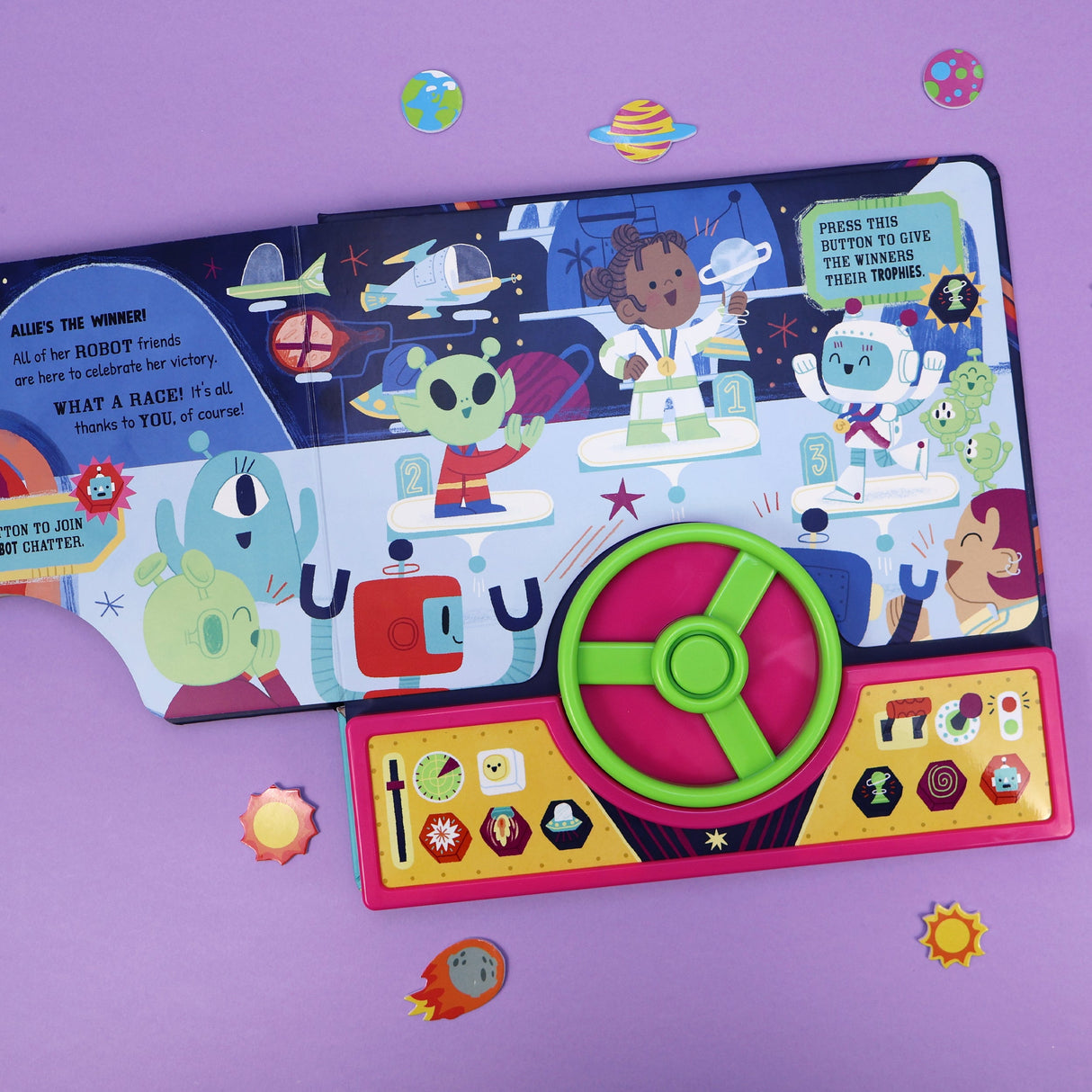 Get Set, Go! Space Race Children’s Sound Book