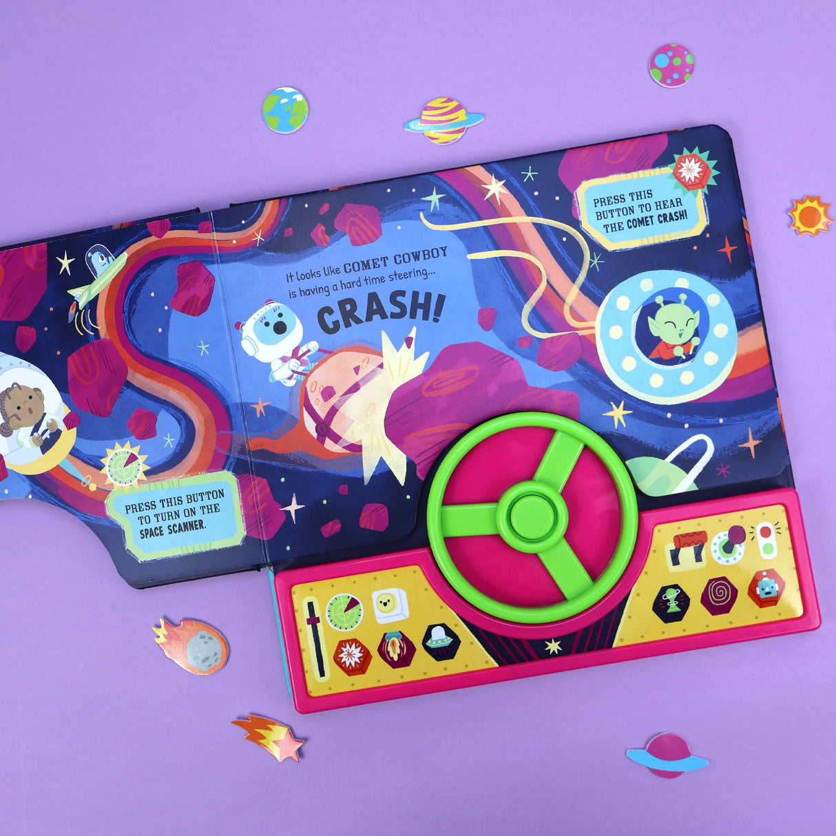 Get Set, Go! Space Race Children’s Sound Book