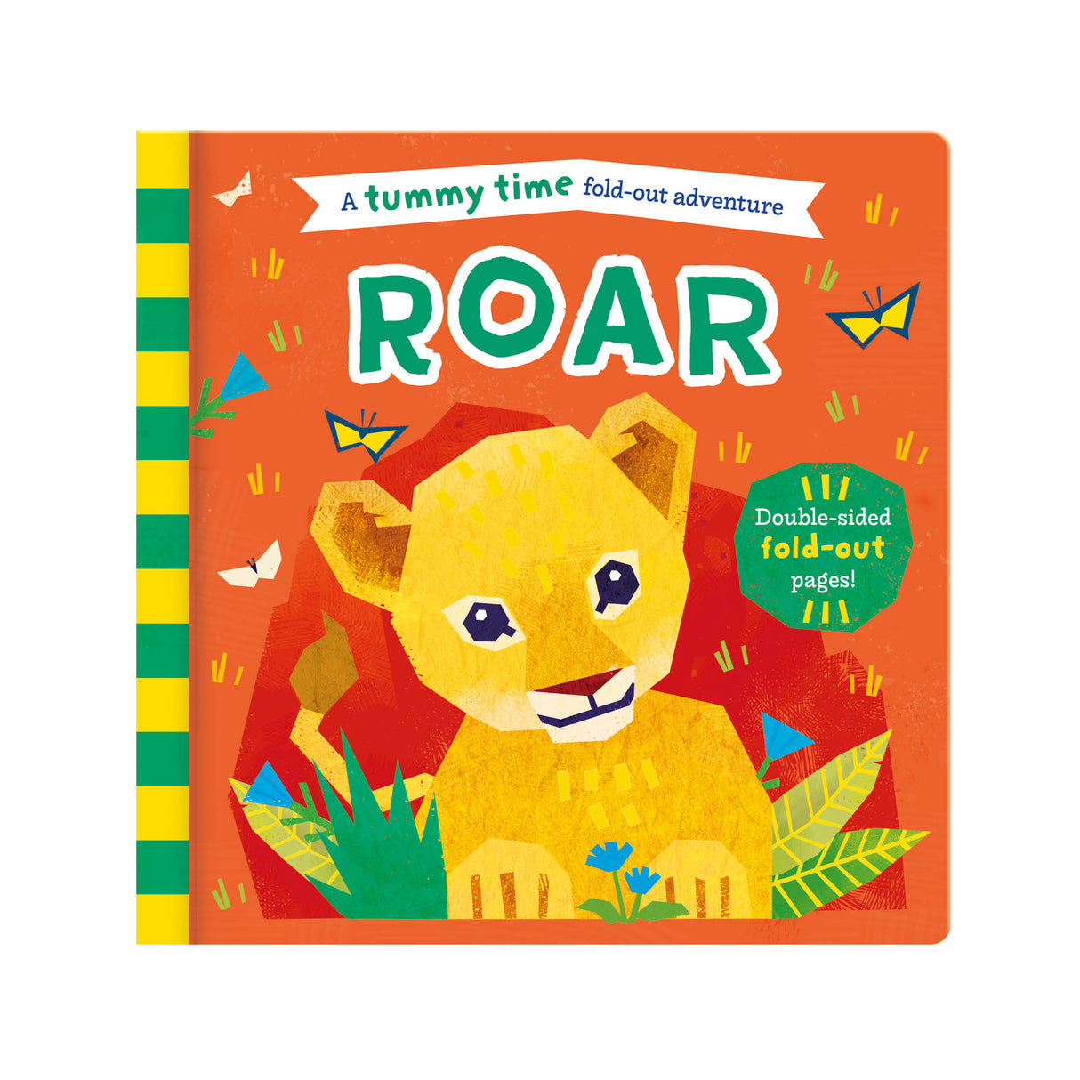 Tummy Time Concertina Book - Roar