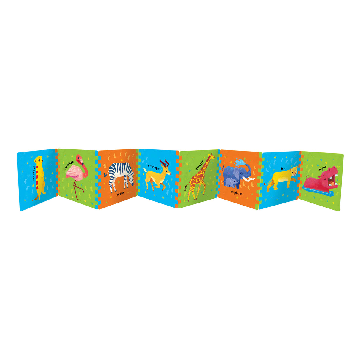 Tummy Time Concertina Book - Roar