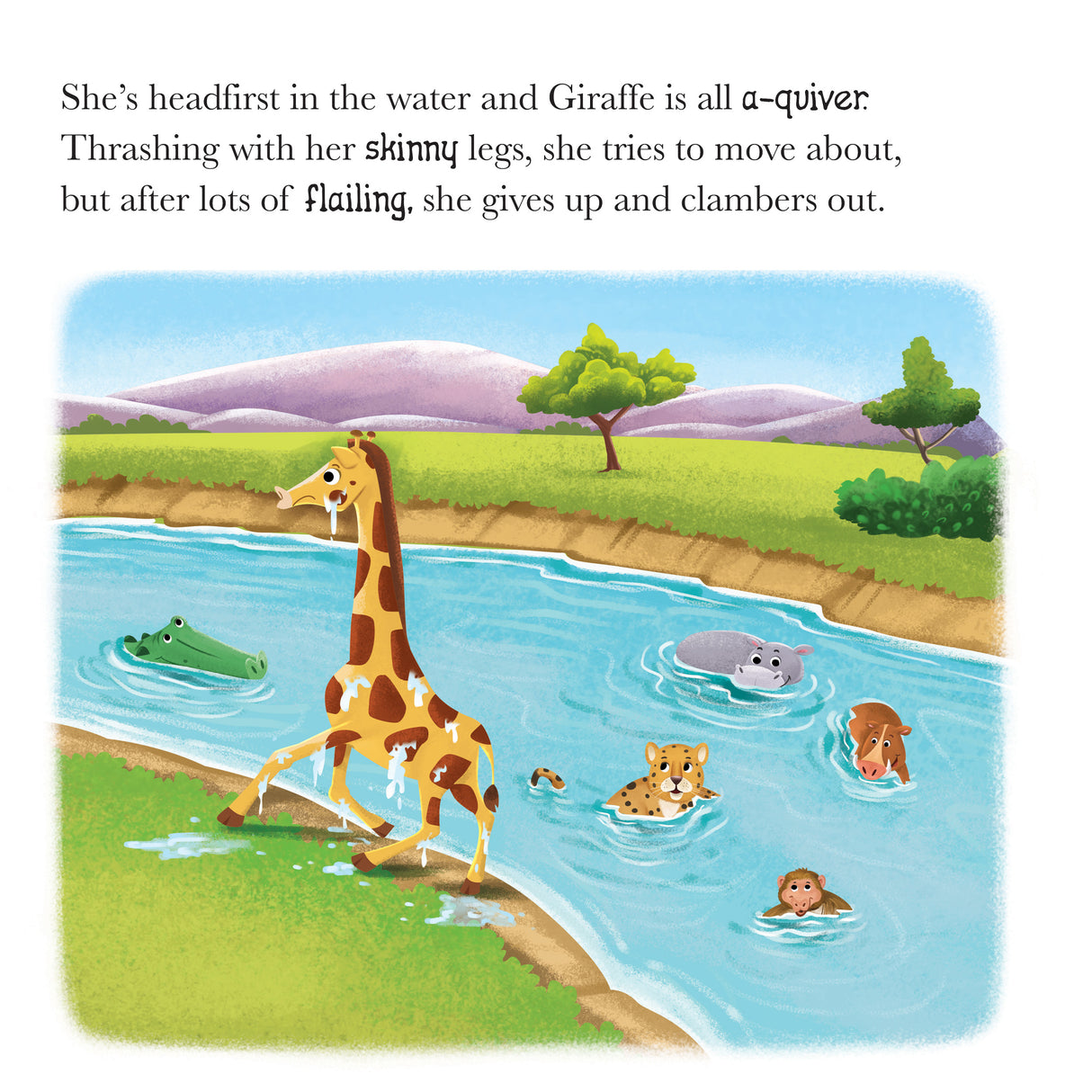 When Giraffe Feels Jealous - Me And My Feelings Children’s Paperback Book