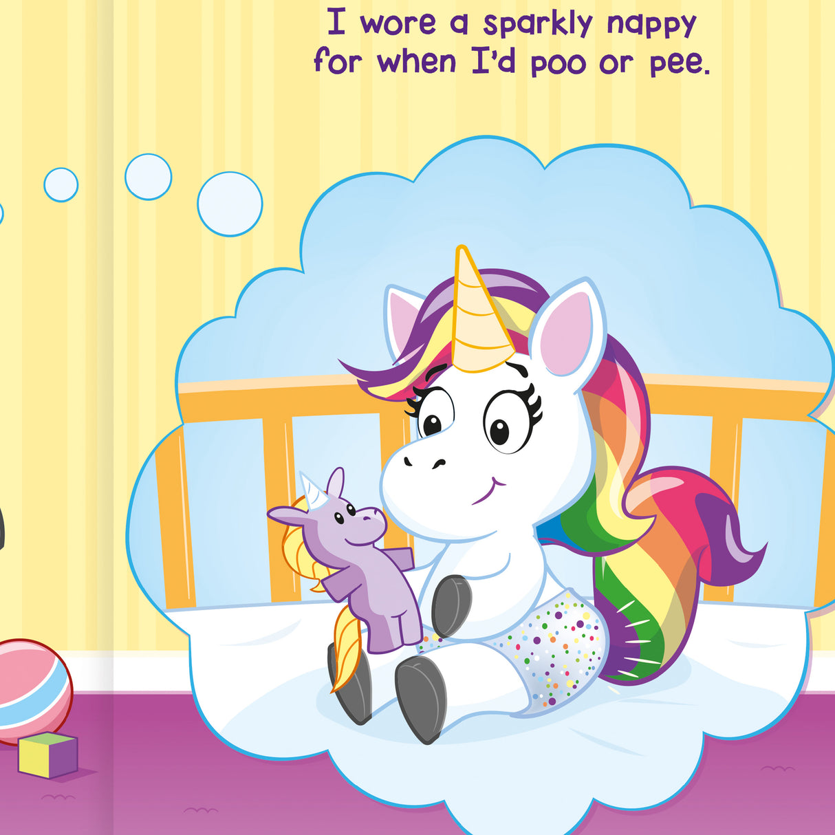 Unicorn Potty - Learn To Use The Toilet - Children’s Board Book