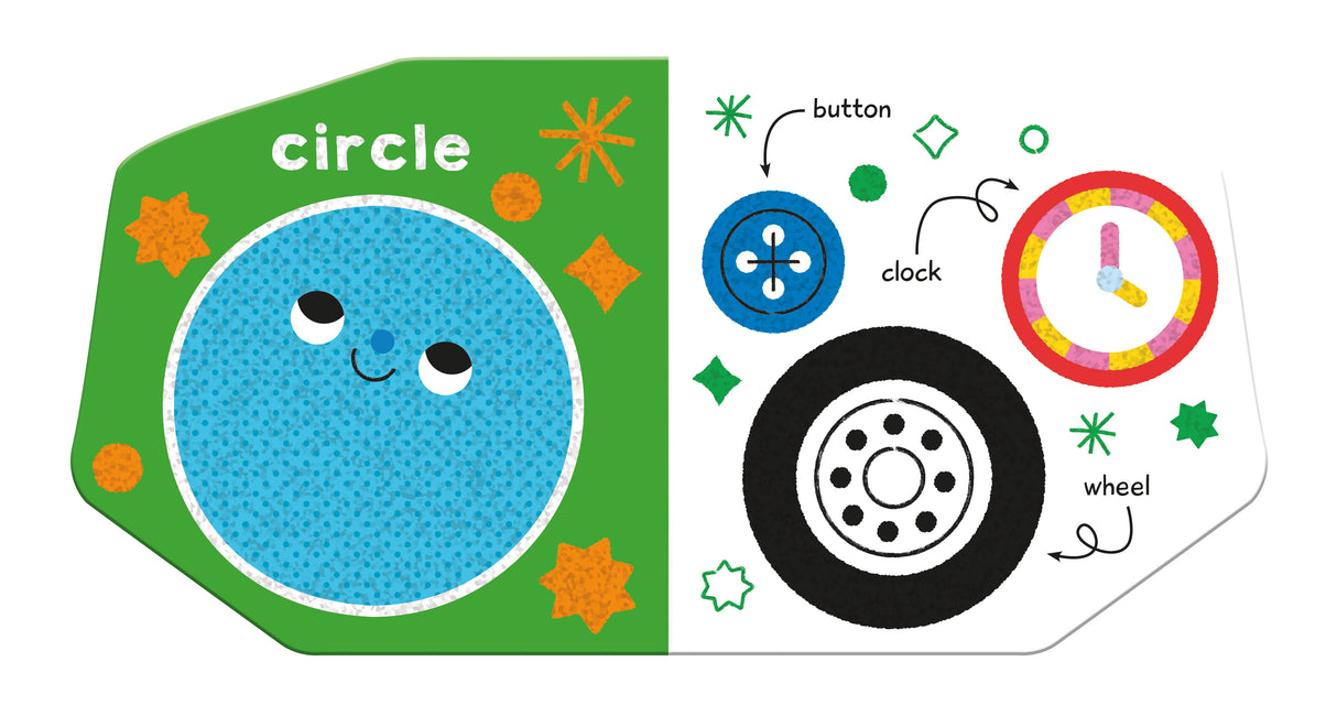 Little Book of First Words – Shapes - Sparkly Board Book