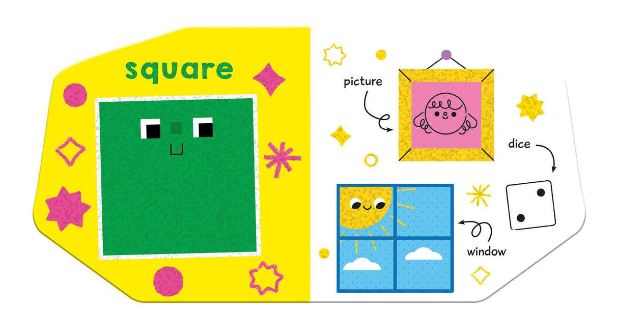 Little Book of First Words – Shapes - Sparkly Board Book