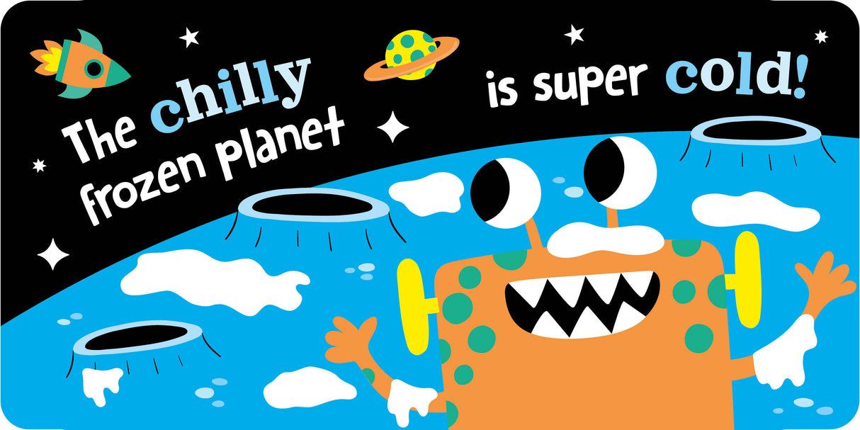 Space - Explore a Cosmic Neon Galaxy - Children’s Board Book