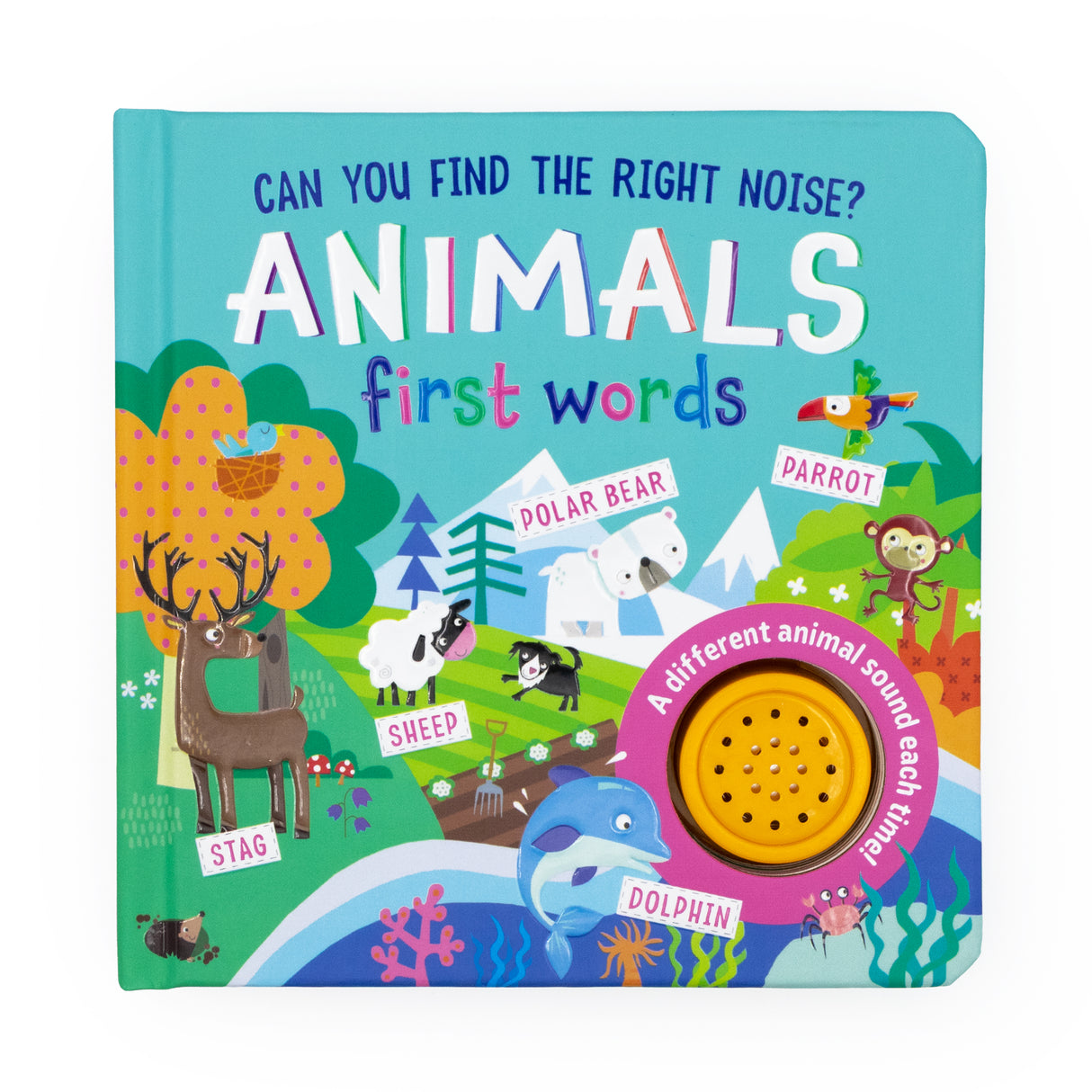 Animals Can You Find The Right Noise? Children’s One Button Sound Book