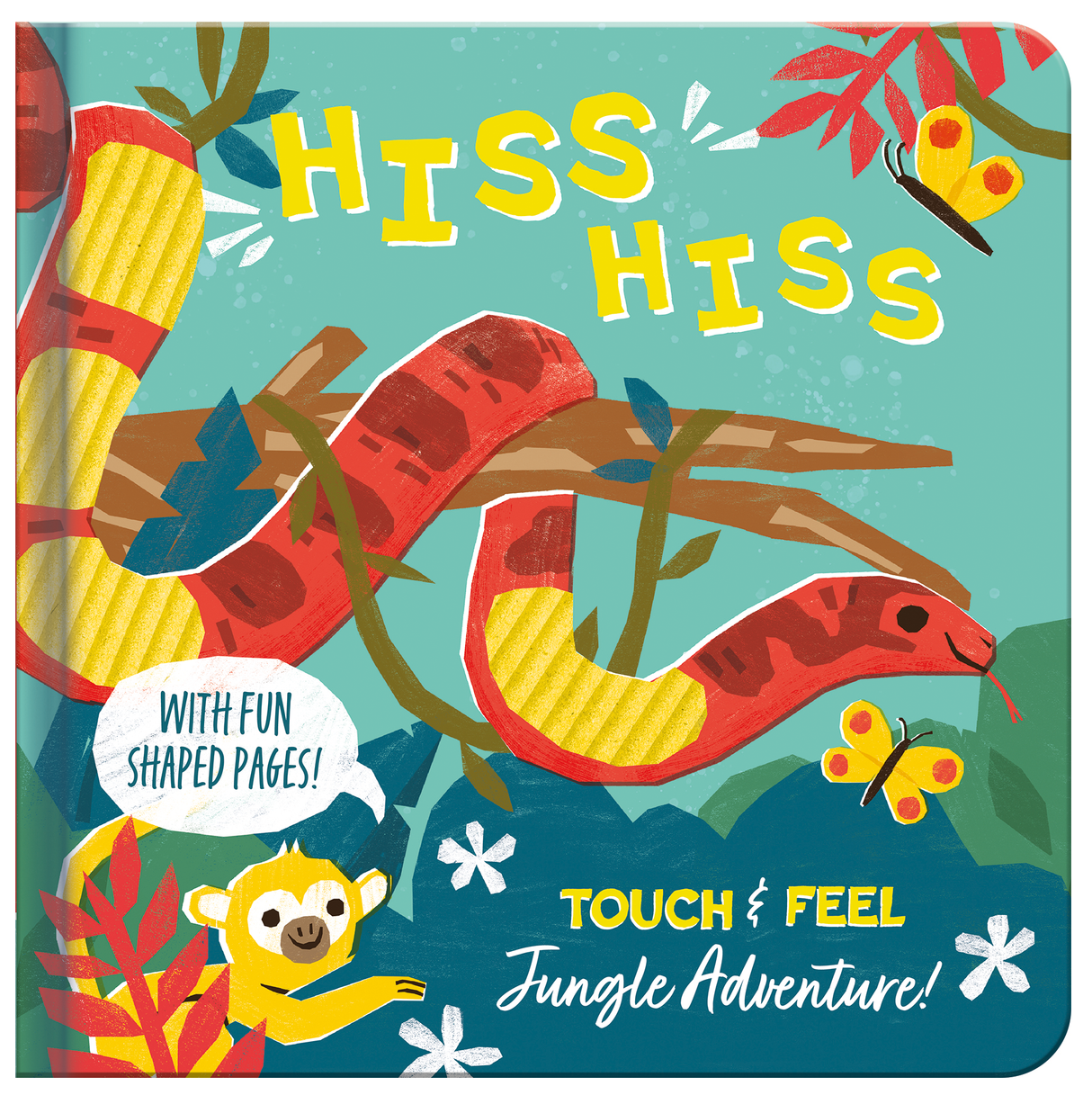 Hiss Hiss Jungle Adventure – Children’s Touch & Feel Book