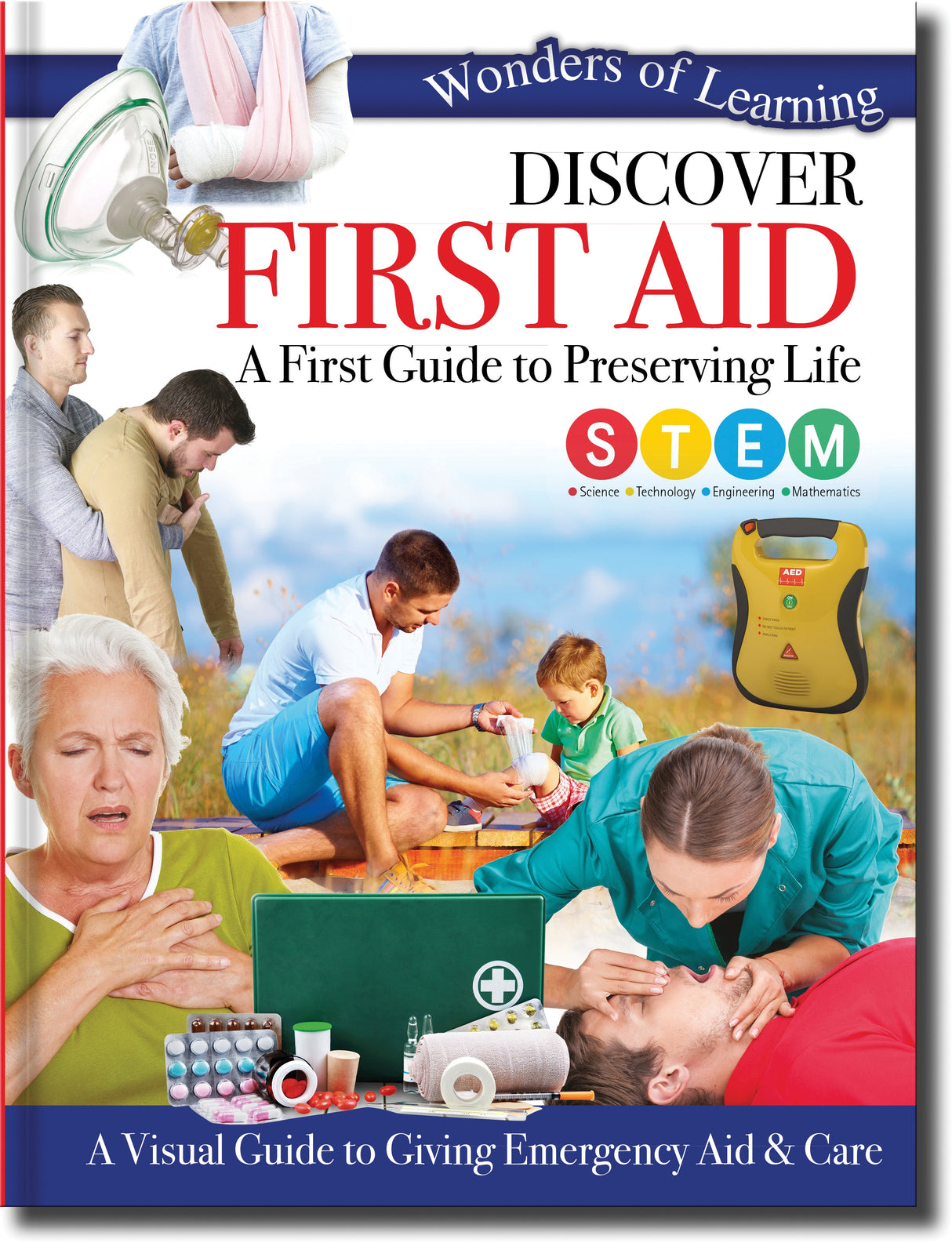 Discover First Aid - Children's Reference Book - STEM Learning