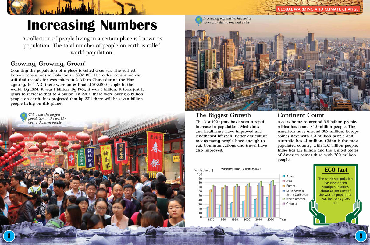 Discover Global Warming & Climate Change - Children's Reference Book - STEM Learning