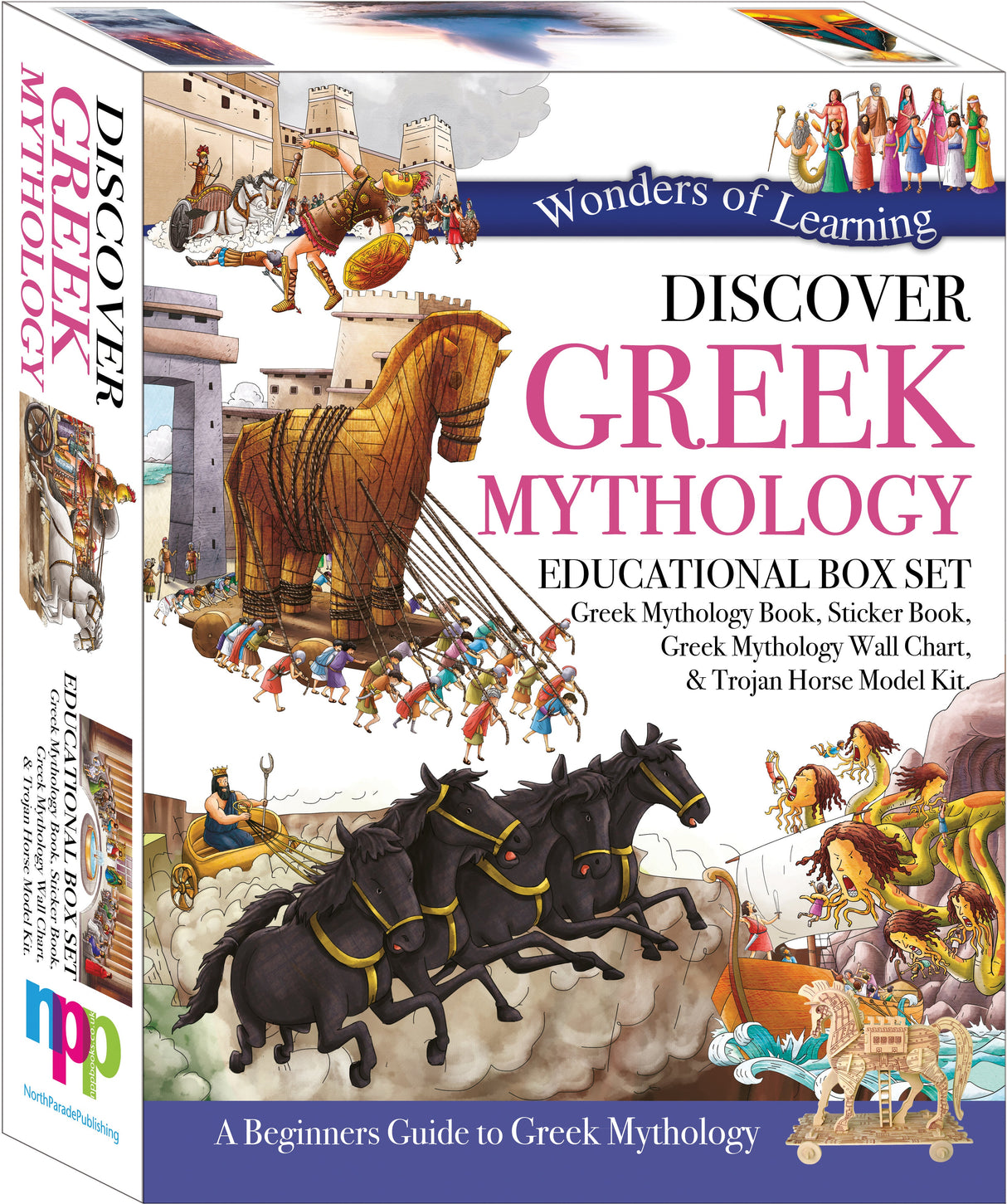 Discover Greek Mythology Educational Box Set