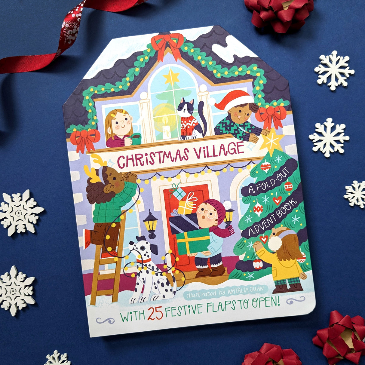 Christmas Village – Children’s Fold-Out Advent Book