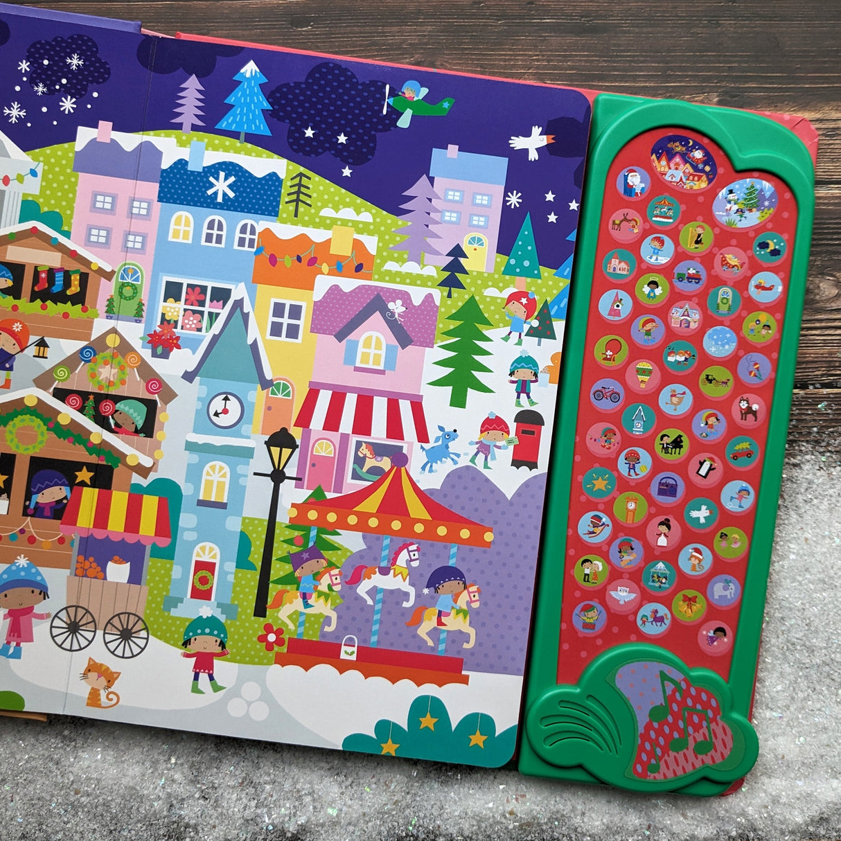 My First Look & Listen Christmas - Interactive 50 Sound Button Book