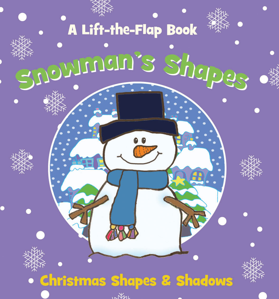 Learn With Santa Mini Lift-The-Flap Book: Snowman's Shapes