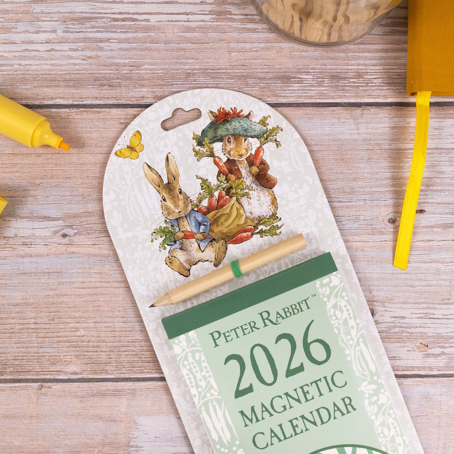 Peter Rabbit 2026 Magnetic Weekly Calendar
