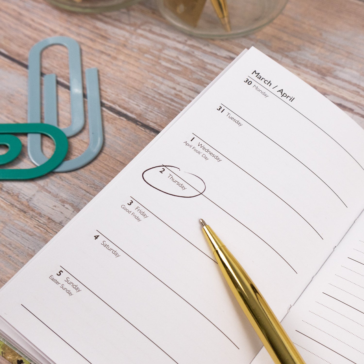 Peter Rabbit 2026 Slim Weekly Diary