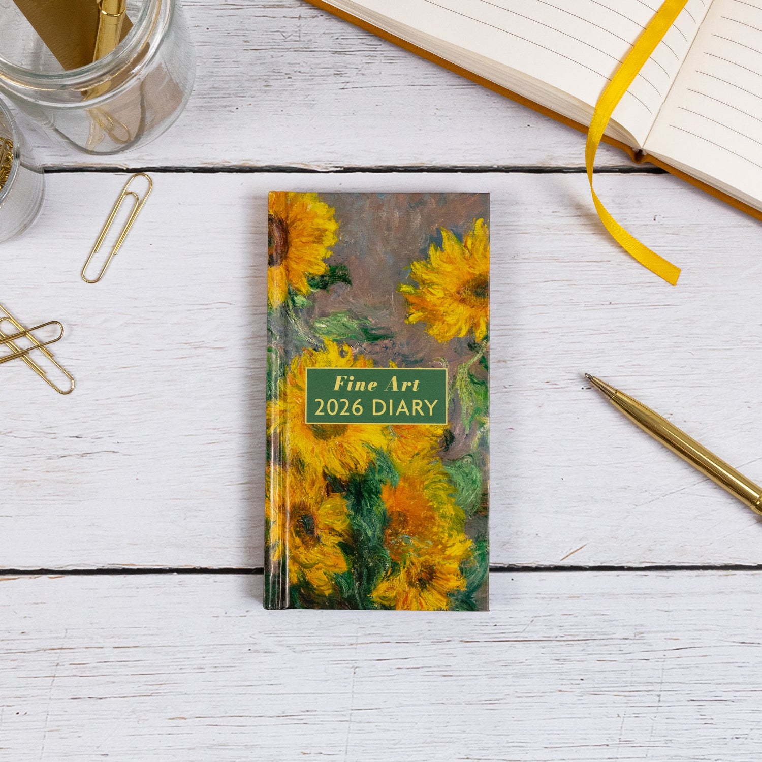 Fine Art 2026 Slim Weekly Diary