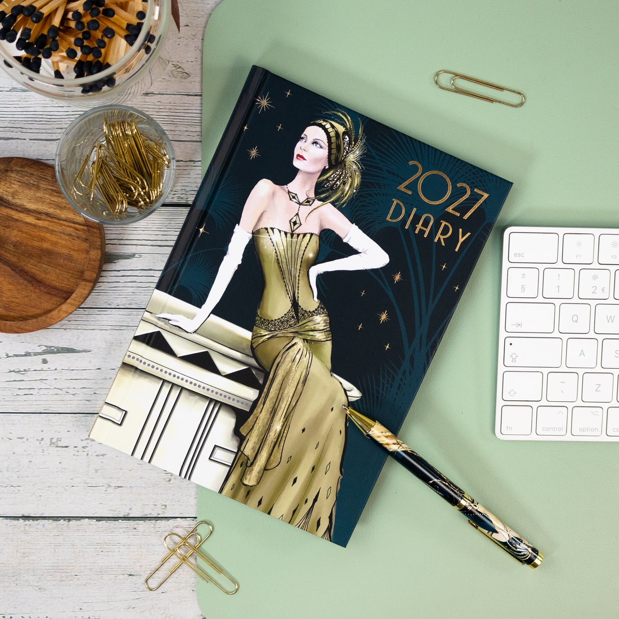 Claire Coxon Art Deco A5 Diary 2027