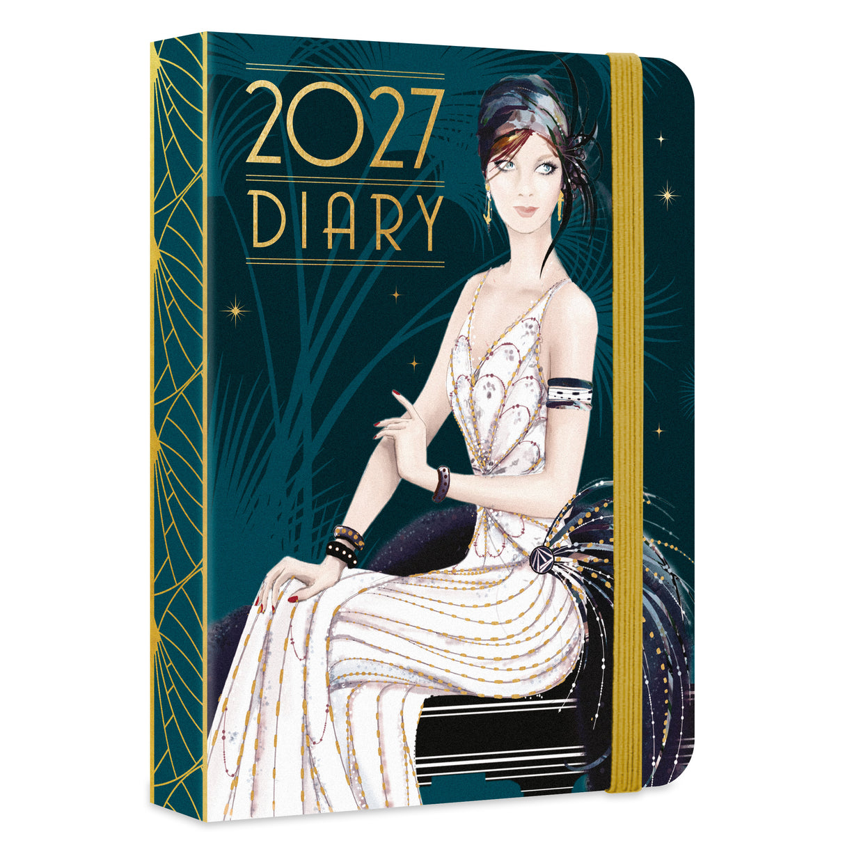 Claire Coxon Art Deco A6 Diary 2027