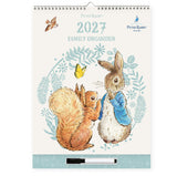 Peter Rabbit Family Organiser Wall Calendar 2027