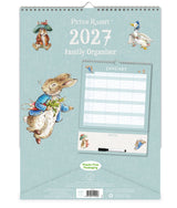 Peter Rabbit Family Organiser Wall Calendar 2027