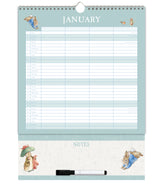 Peter Rabbit Family Organiser Wall Calendar 2027