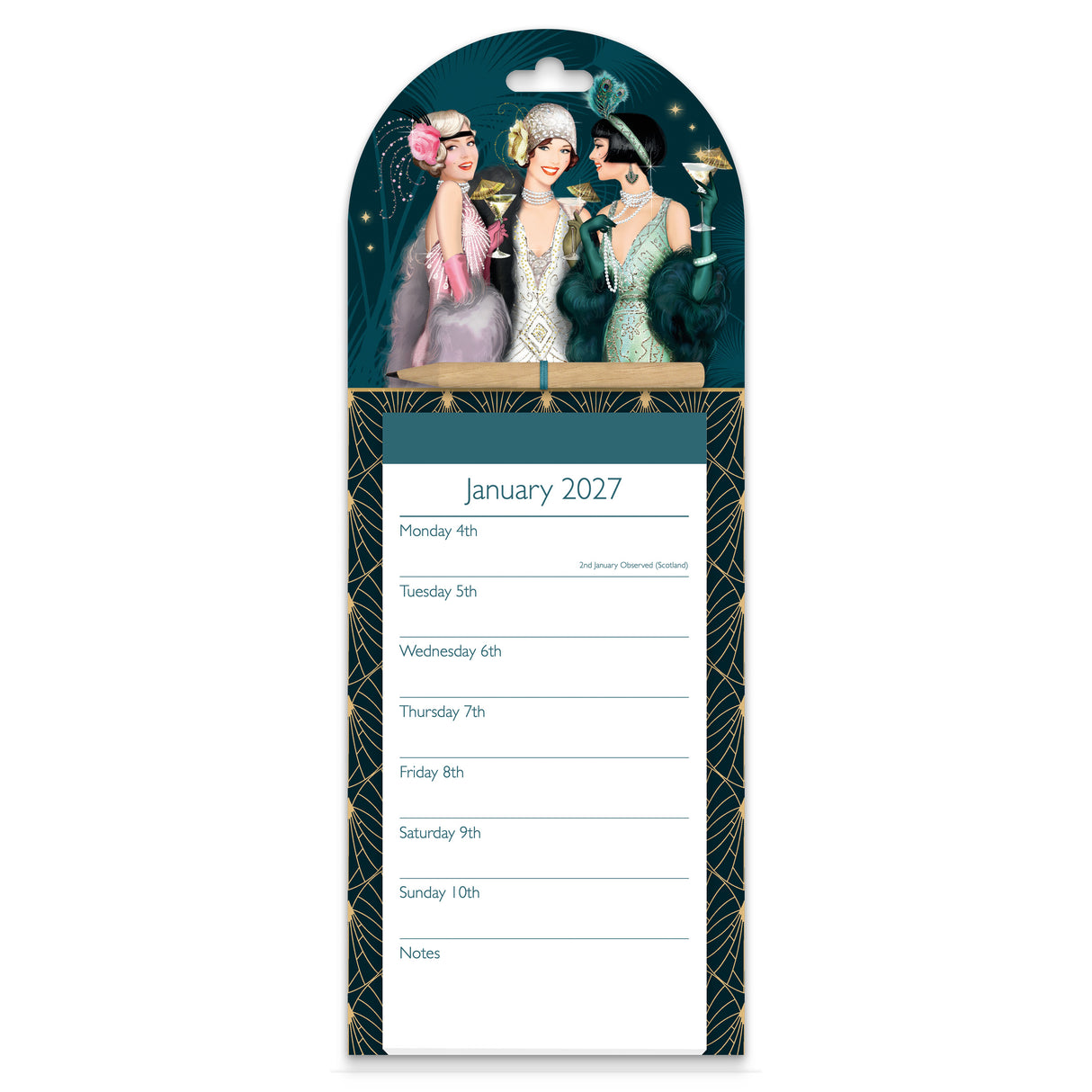 Claire Coxon Magnetic Weekly Planner 2027