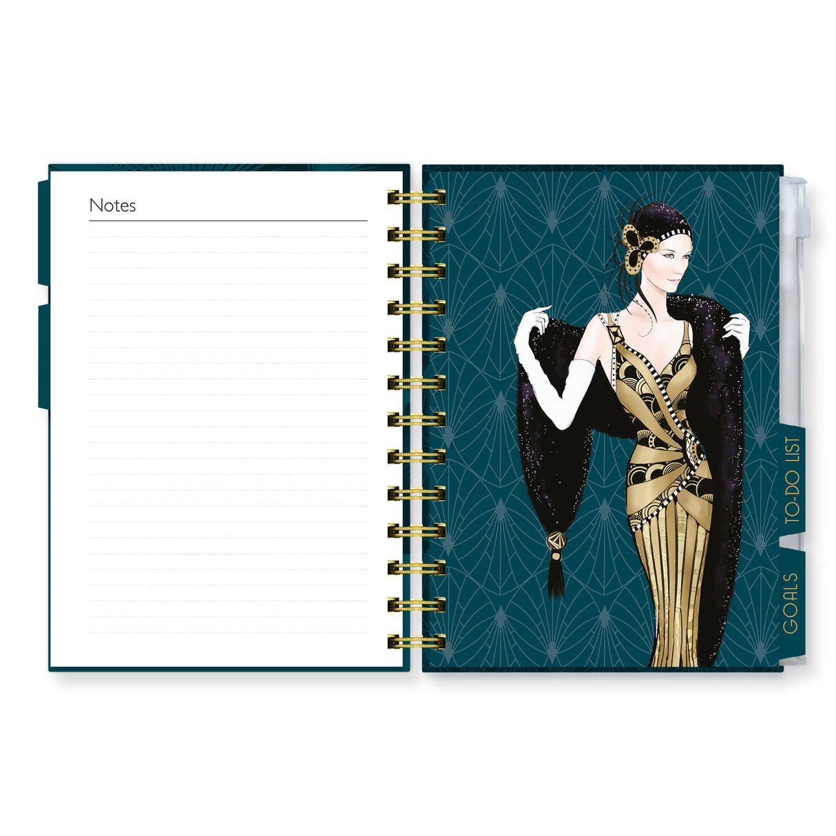 Claire Coxon Art Deco Organiser Diary 2027
